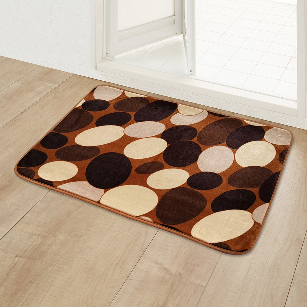 Door Kitchen Absorbent Carpet Bathroom Non-slip Floor Mat