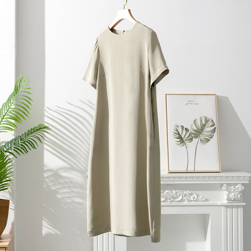 Women's Simple And Creative Silk Dress LadyShow.Store