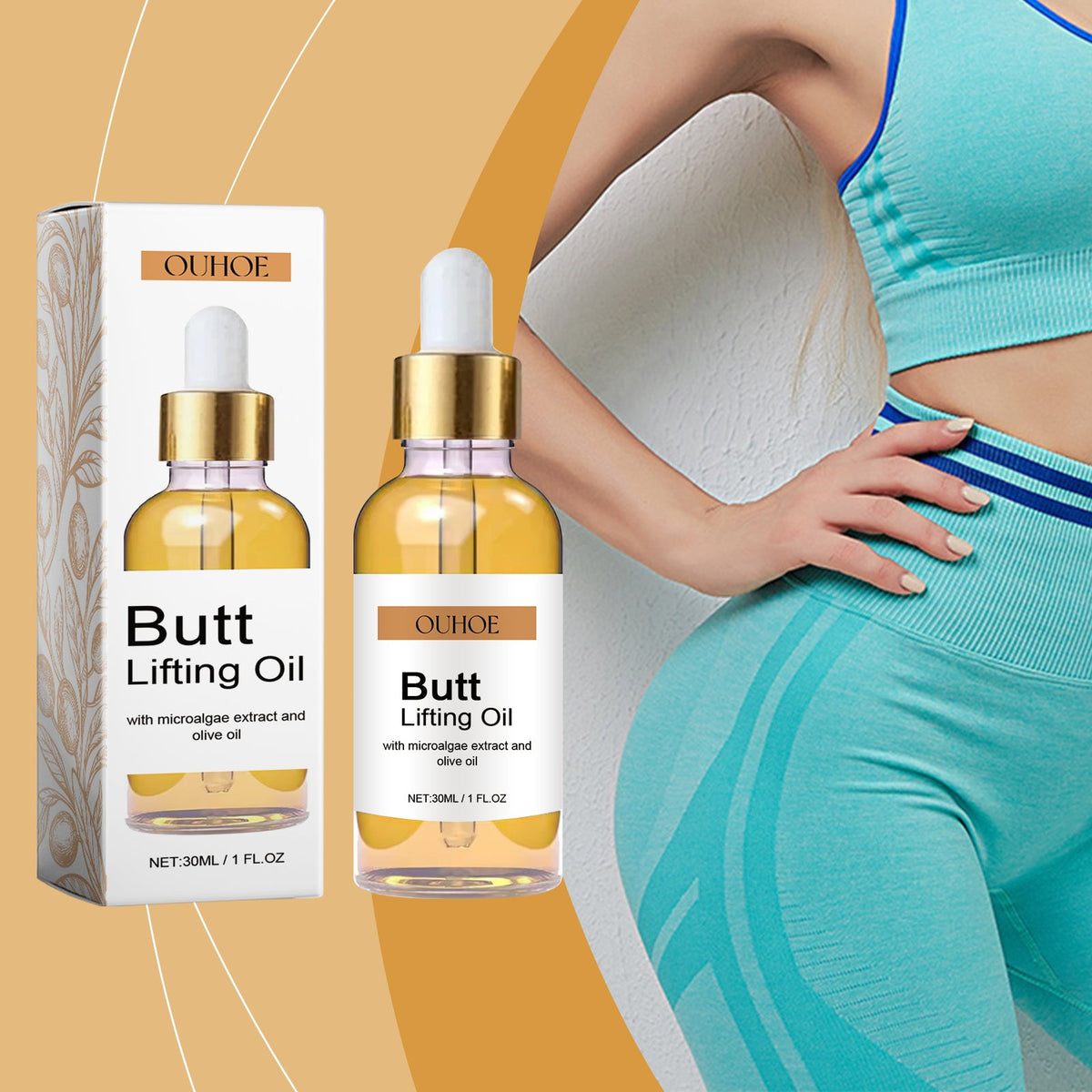 Hip Lifting Skincare Oil 30ml 1 Box Tri Light Beauty
