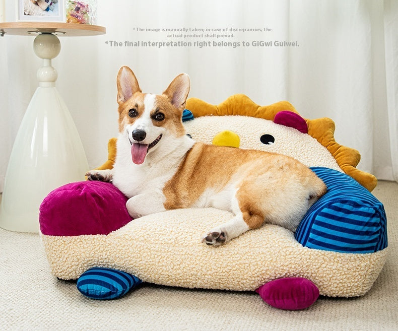 Small And Medium-sized Dogs In Pet Kennels Can Use Removable And Washable Bedding Pads Pets Fashion
