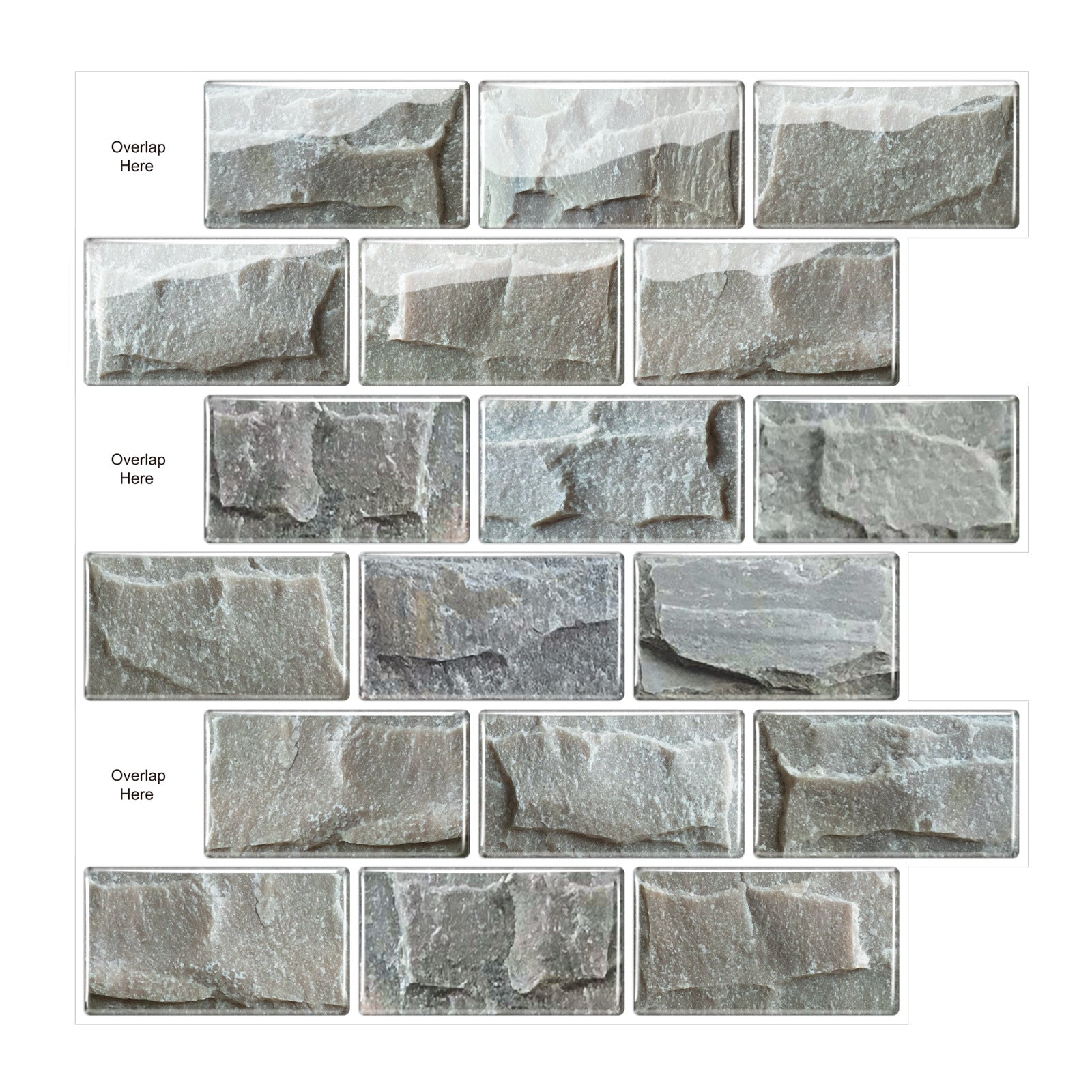 3D Self-adhesive Crystal Epoxy Wall Stickers For Kitchen Decor PearlNestDecor.com