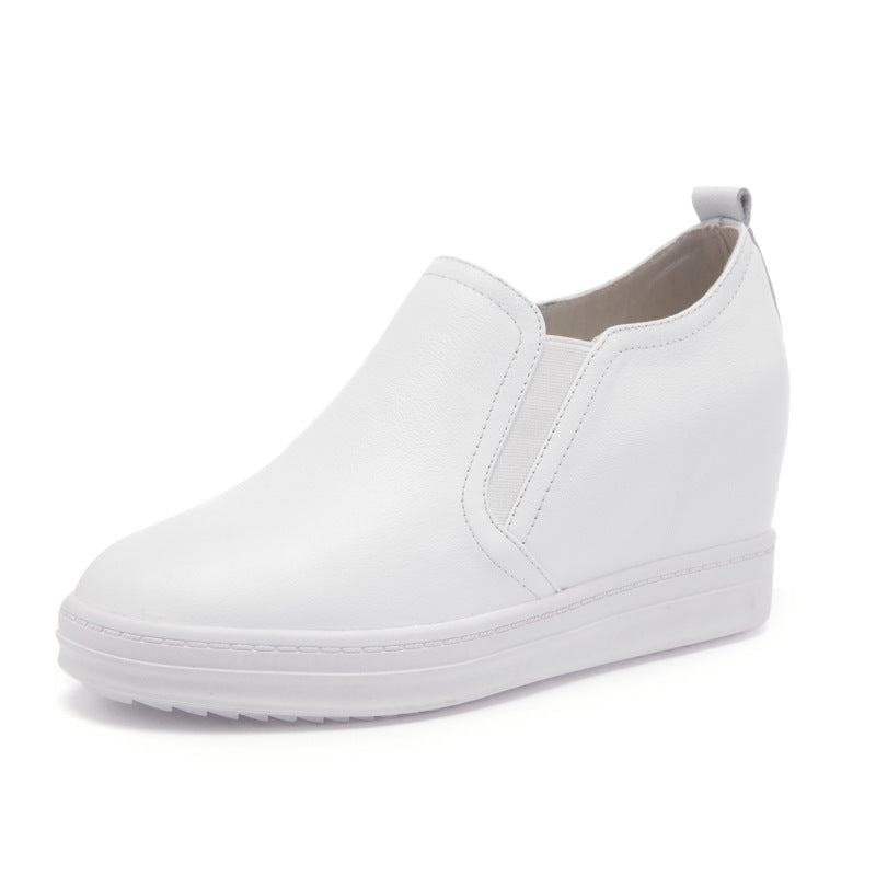 Elevated Slip-On Women's Thick Sole Shoes LadyShow.Store