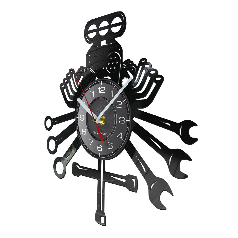 Gramophone Record Wall Clock Wall Clock PearlNestDecor.com
