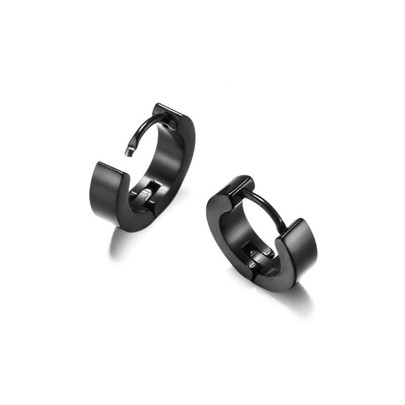 Simple Electroplated Stainless Steel Earrings LadyShow.Store