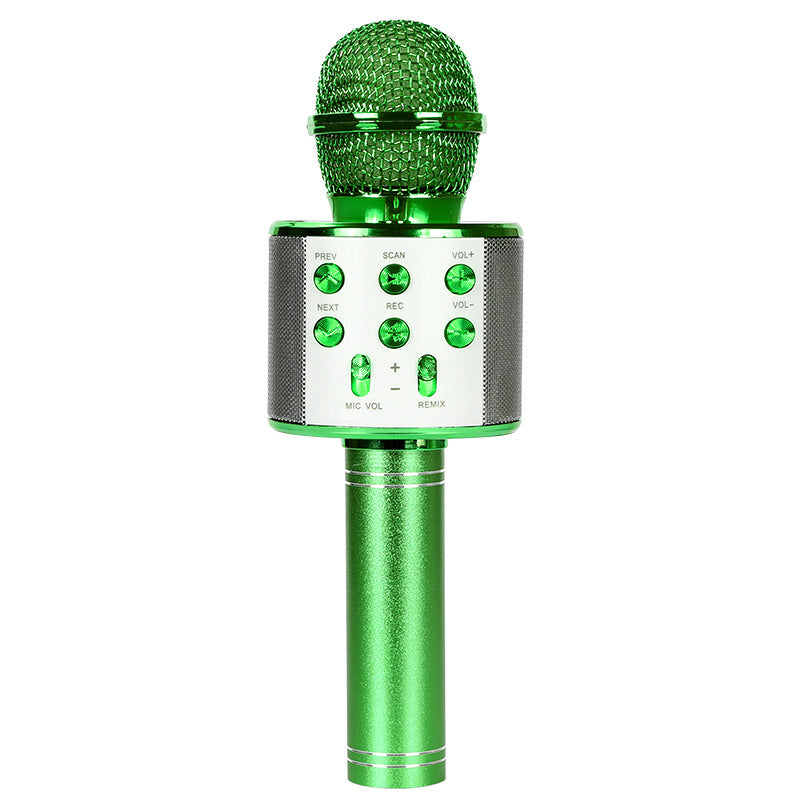 Wireless Bluetooth Colorful Light Microphone CJD2