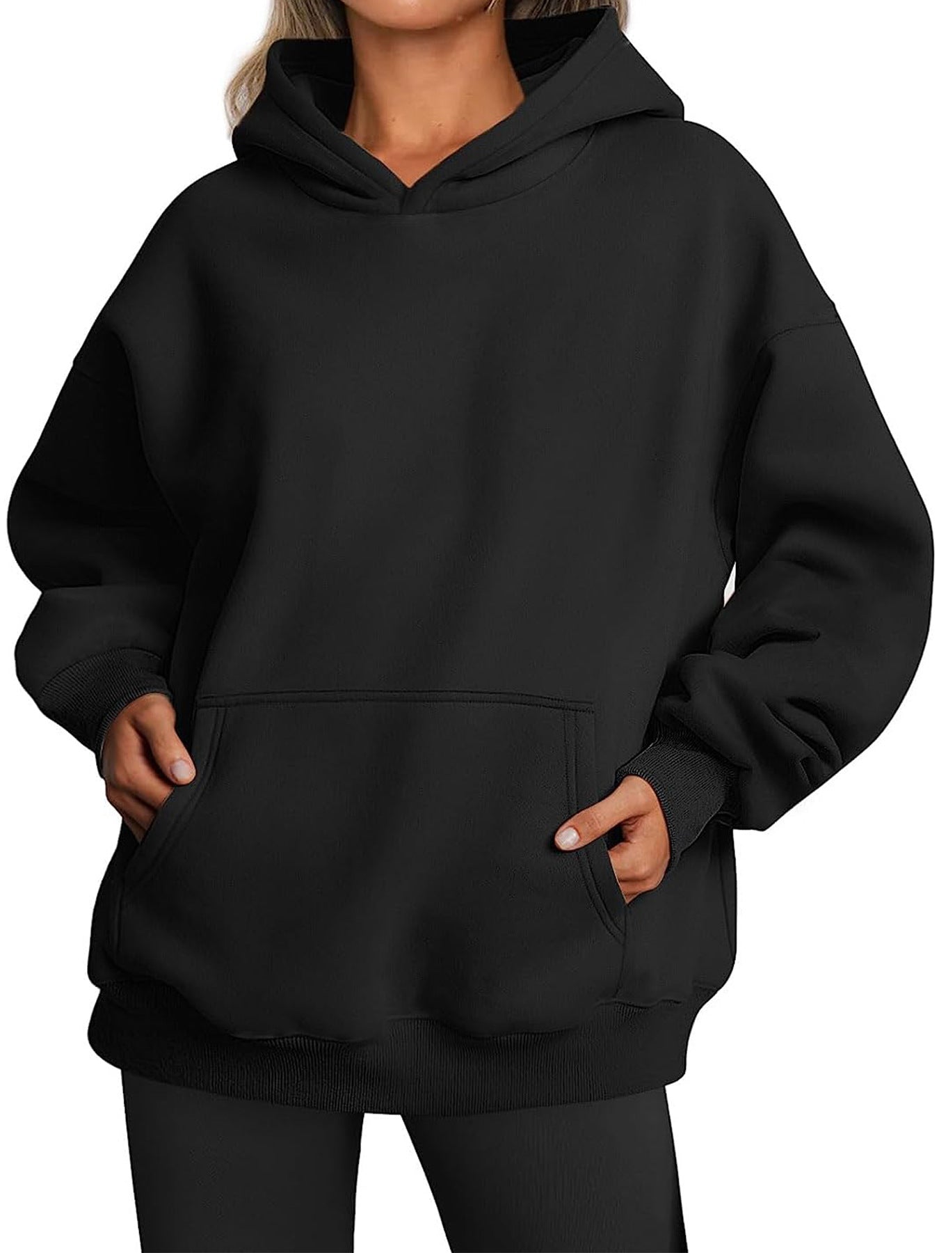 Padded Hooded Sweatshirt for Autumn and Winter Pi-Mart