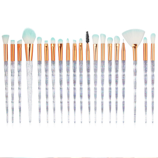 Diamond Makeup Brush Set (20 Pcs) CJD2