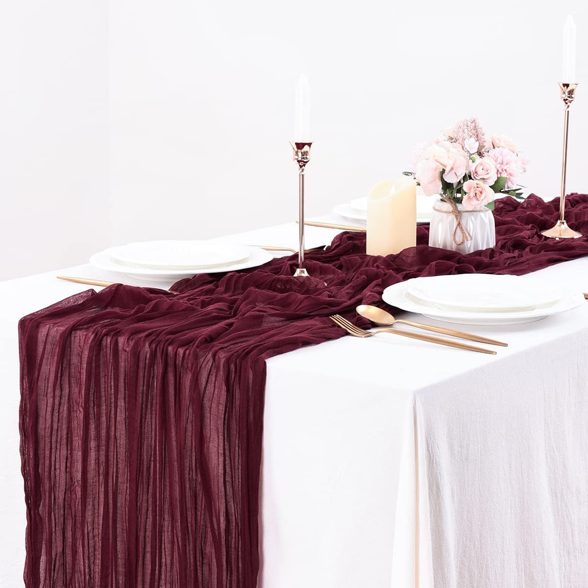 Bohemian Table Veil PearlNestDecor.com