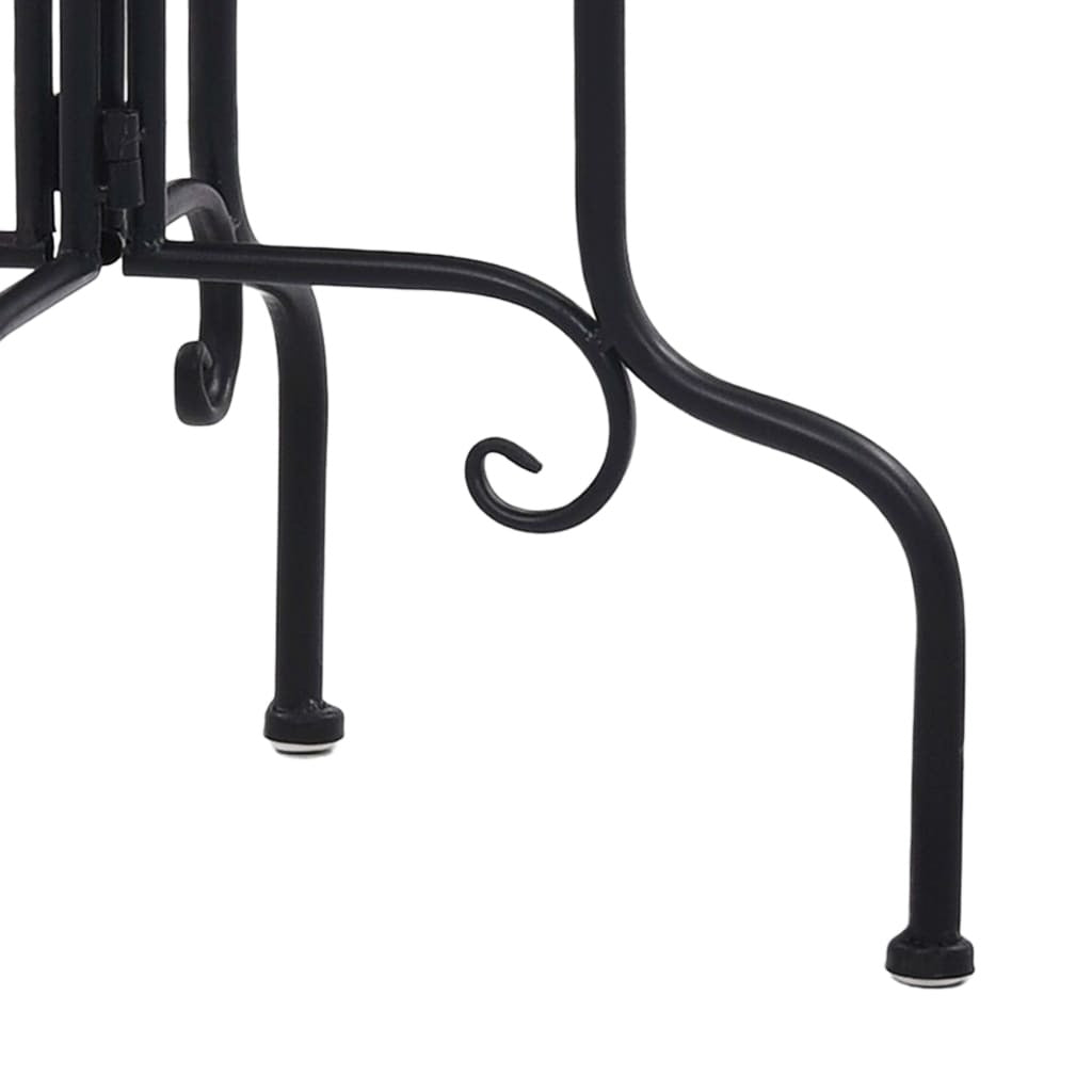 Mosaic Side Table Black and White Ceramic LuxuryLifeWay Online Store