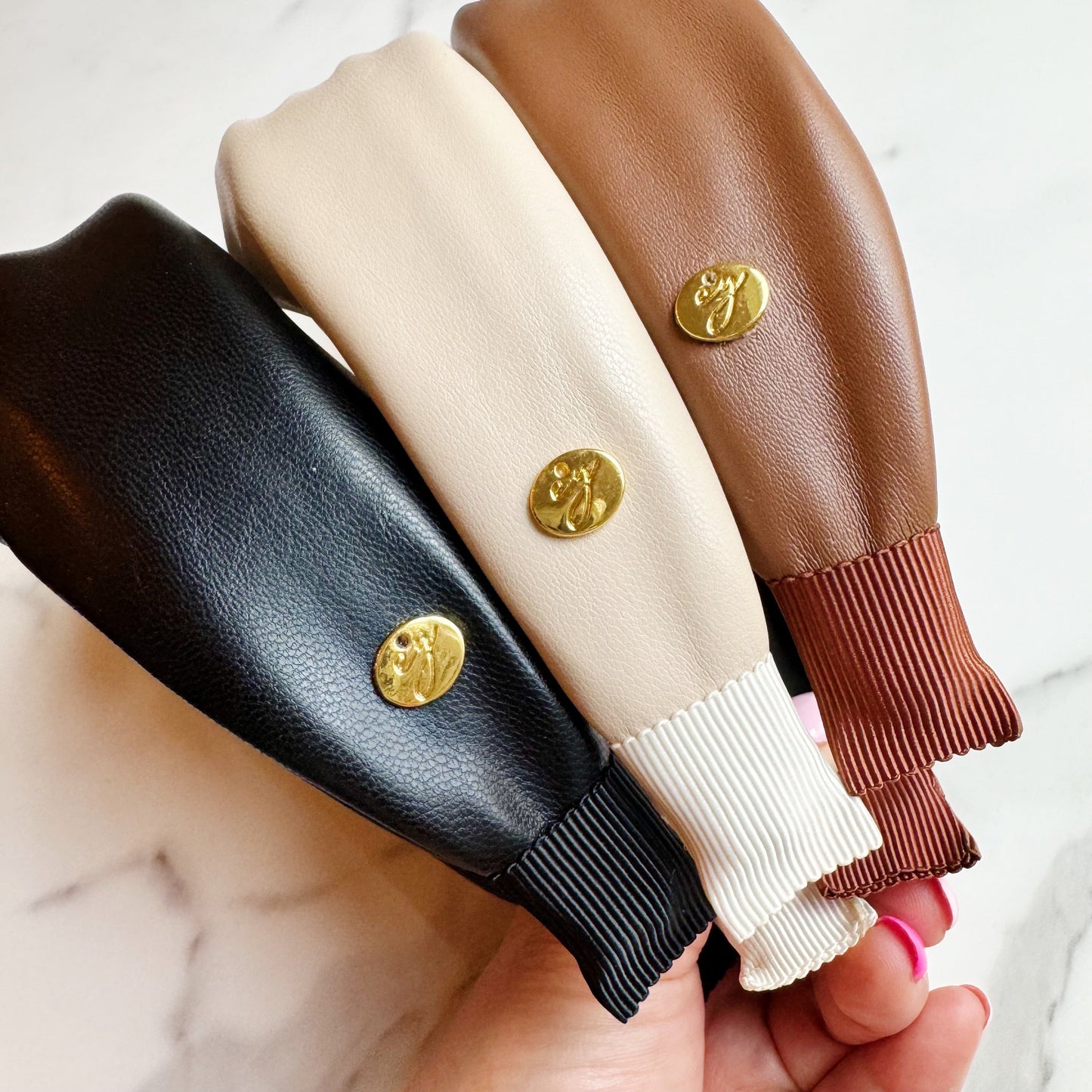 Leather Better Knotted Headband LadyShow.Store