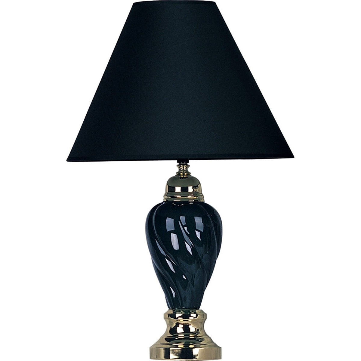 Gold and Navy Blue Table Lamp with Navy Blue Shade LuxuryLifeWay Online Store