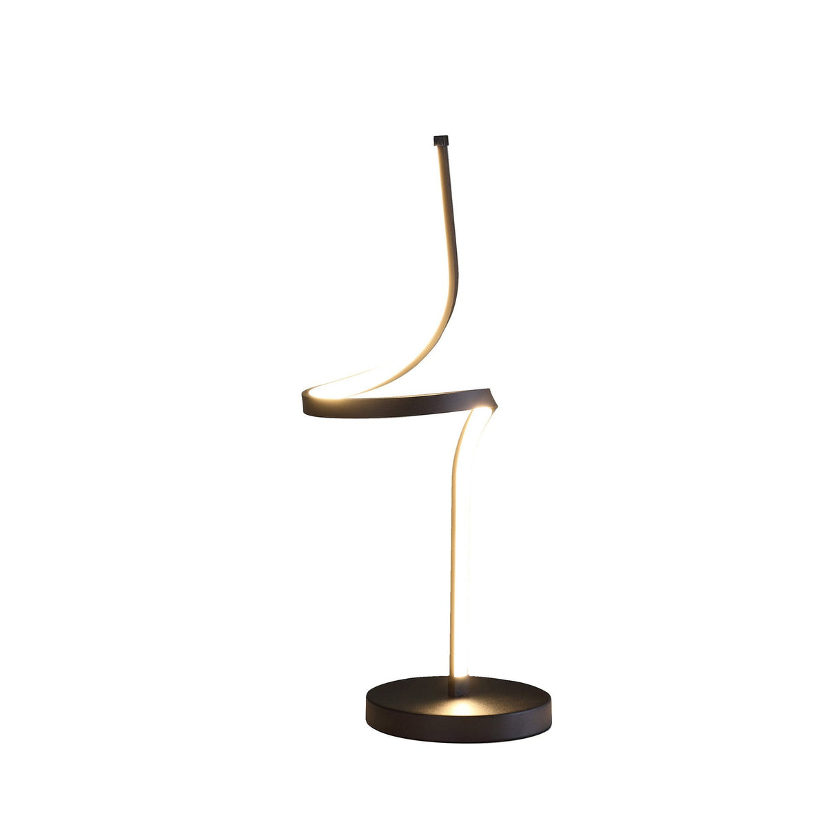 22" Black Bedside Led Table Lamp LuxuryLifeWay Online Store