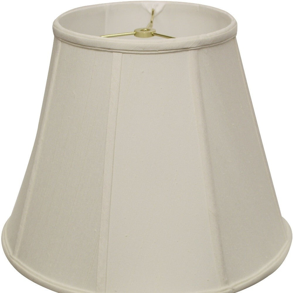 20" White Slanted Empire Monay Shantung Lampshade LuxuryLifeWay Online Store