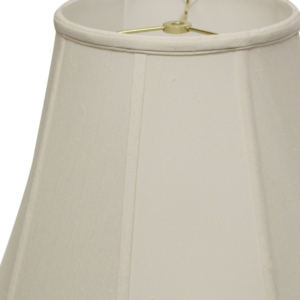 20" White Slanted Empire Monay Shantung Lampshade LuxuryLifeWay Online Store