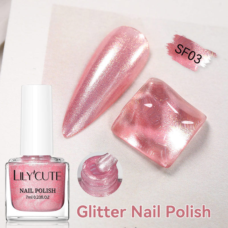 Quick-dry Metallic Mirror Nail Polish, No Baking Required LadyShow.Store