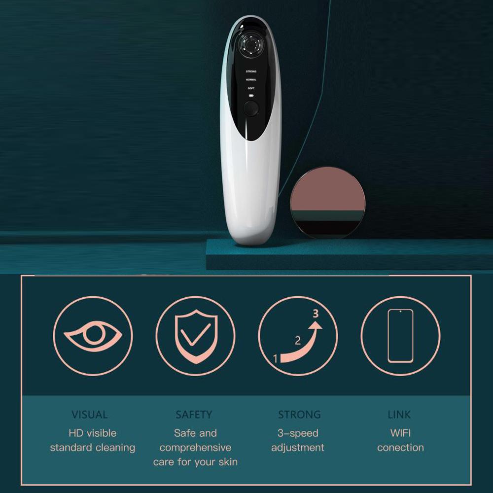 10X Microscope Electric Blackhead Remover Camera Wifi Wireless SP