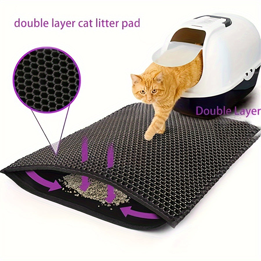 Anti Splash EVA Double-layer Cat Litter Mat Pets Fashion