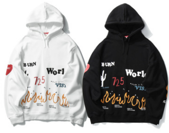 Fun letter printed sweatshirt