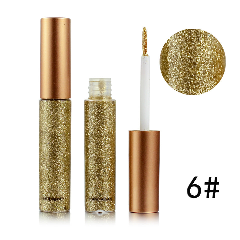 HANDAIYAN Brand 1 Pcs Glitter Liquid Eyeliner Pen 10 Colors Metallic Shine Eye Shadow & Liner Combination Pencil Eyes Makeup LuxuryLifeWay Online Store