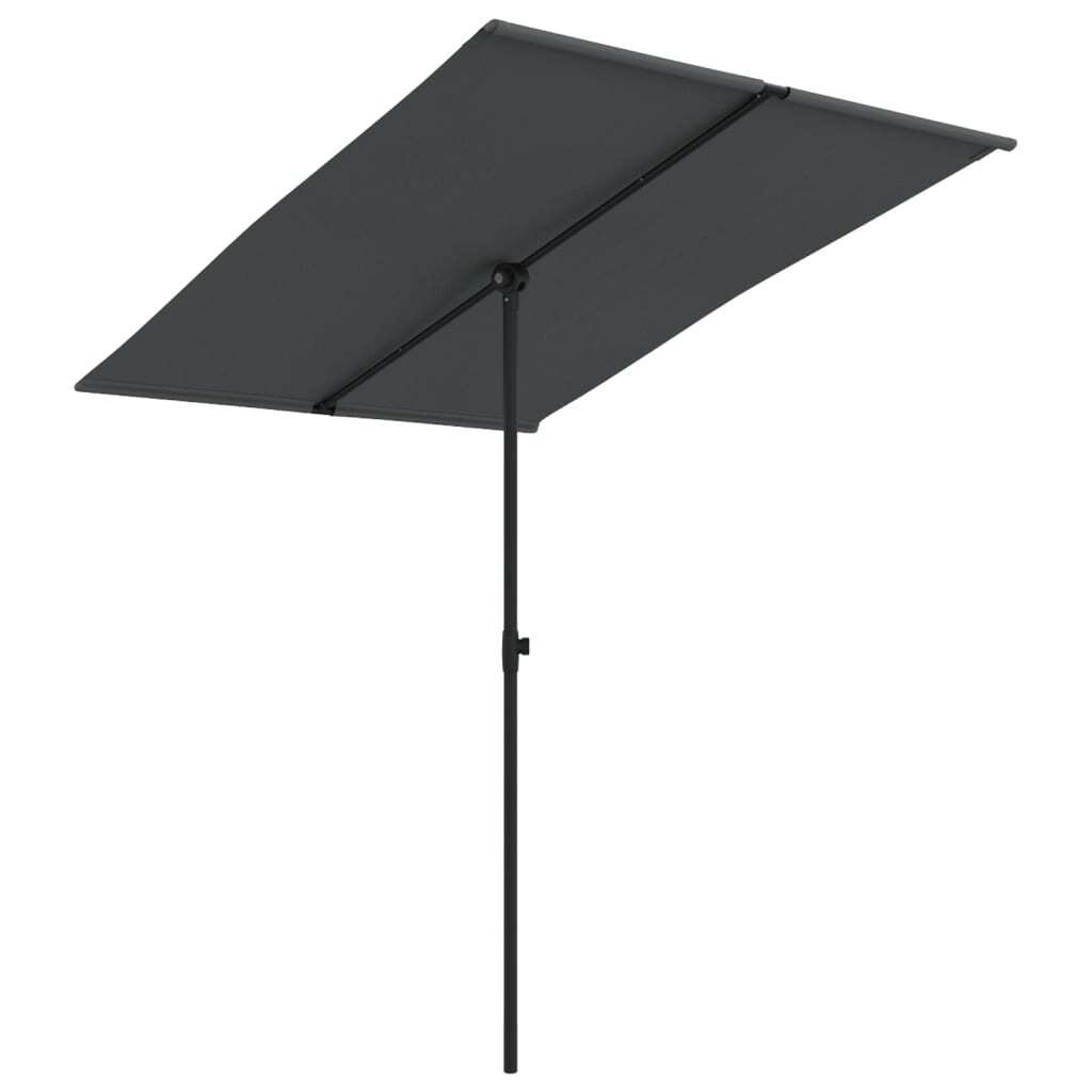 Garden Parasol with Aluminum Pole 6.6'x4.9'Anthracite LuxuryLifeWay Online Store