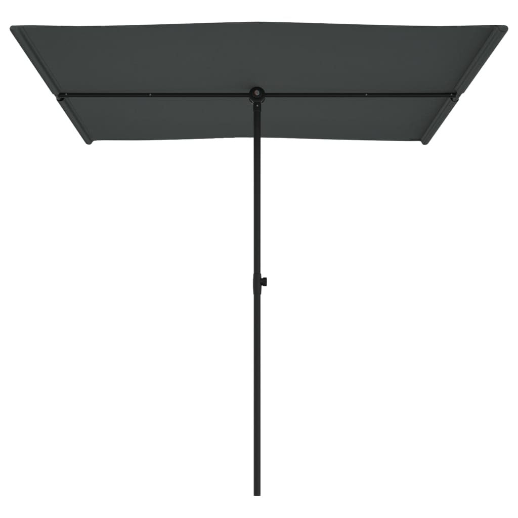 Garden Parasol with Aluminum Pole 6.6'x4.9'Anthracite LuxuryLifeWay Online Store