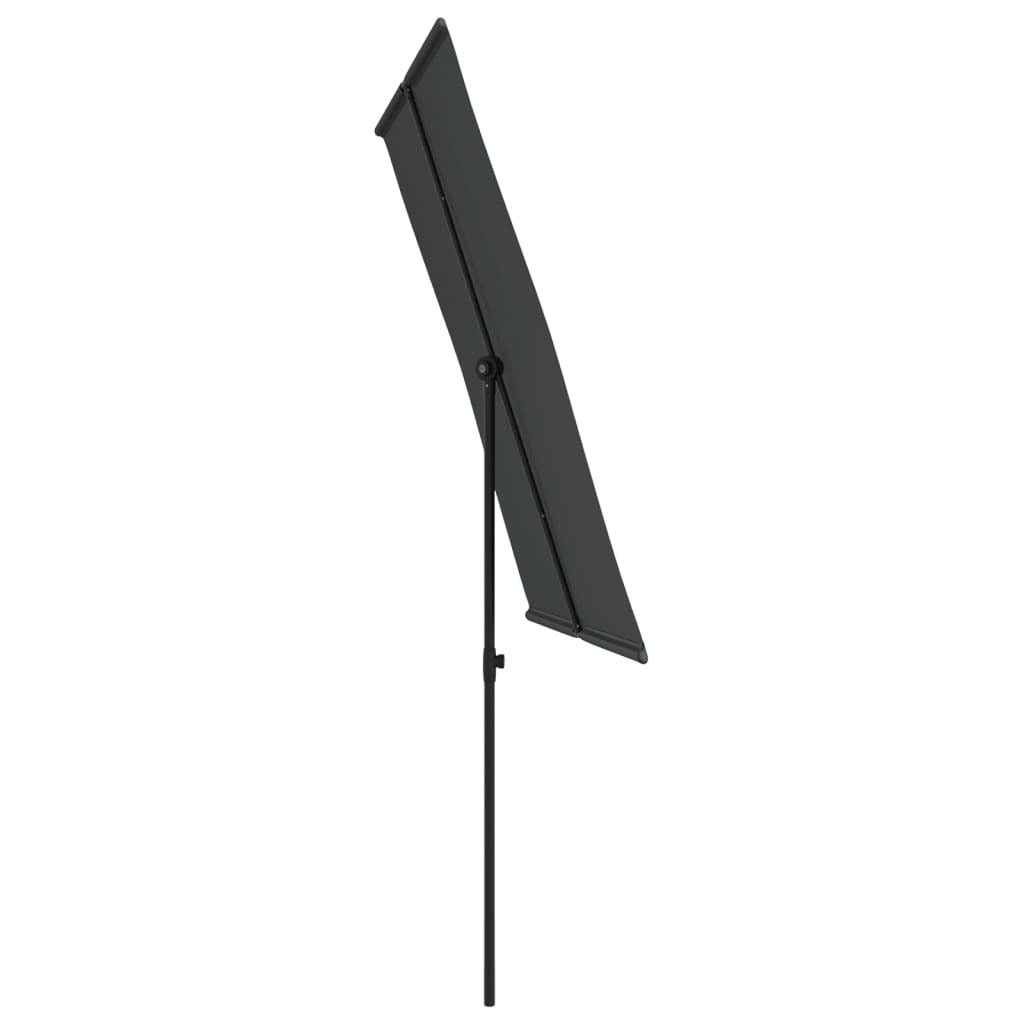 Garden Parasol with Aluminum Pole 6.6'x4.9'Anthracite LuxuryLifeWay Online Store