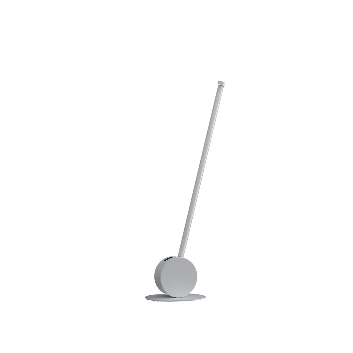 23" White Metal Leaning Stick LED Table Lamp LuxuryLifeWay Online Store