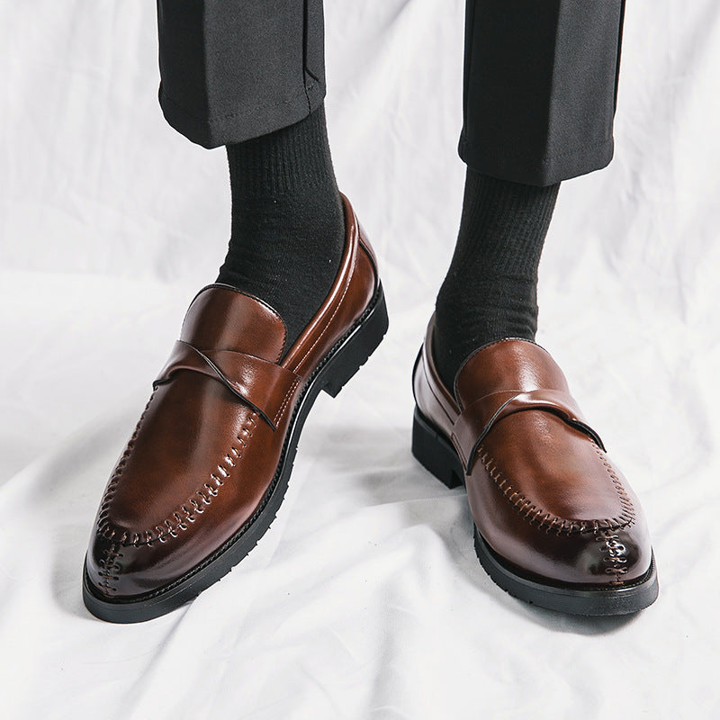 Mens Casual And Stylish Leather Shoes In British Business Style Best YouTube Store