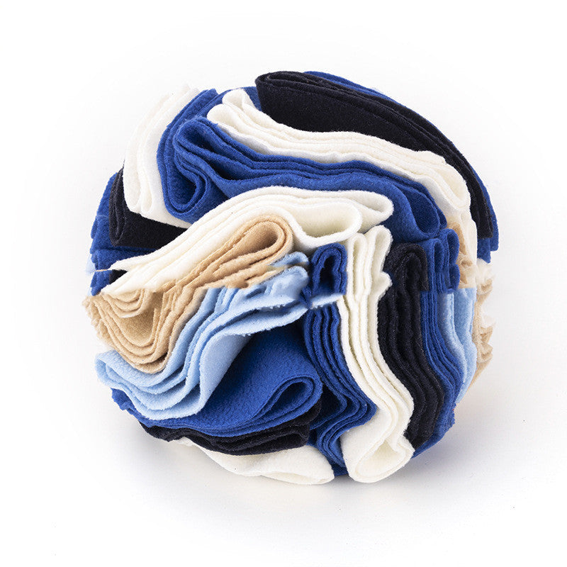 Dog Sniffing Training Blanket Snuffle Ball Mat Detachable Pads Puzzle Toy Pet Supplies For Dogs Cats Pets Fashion