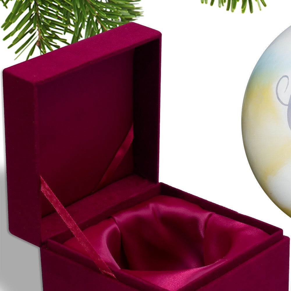 Smooth You are Loved, Little One Hand Painted Mouth Blown Glass Ornament LuxuryLifeWay Online Store