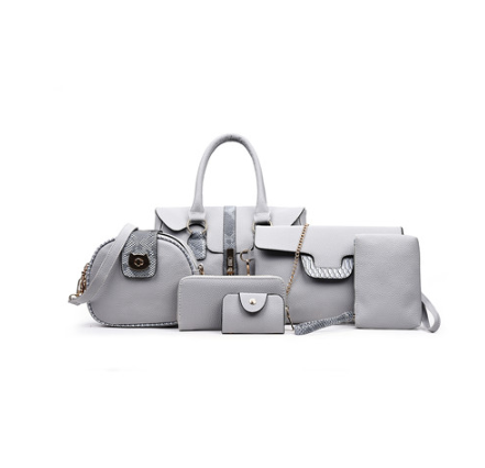 Six-Piece Set of Crossbody Mother and Child Bags Pi-Mart