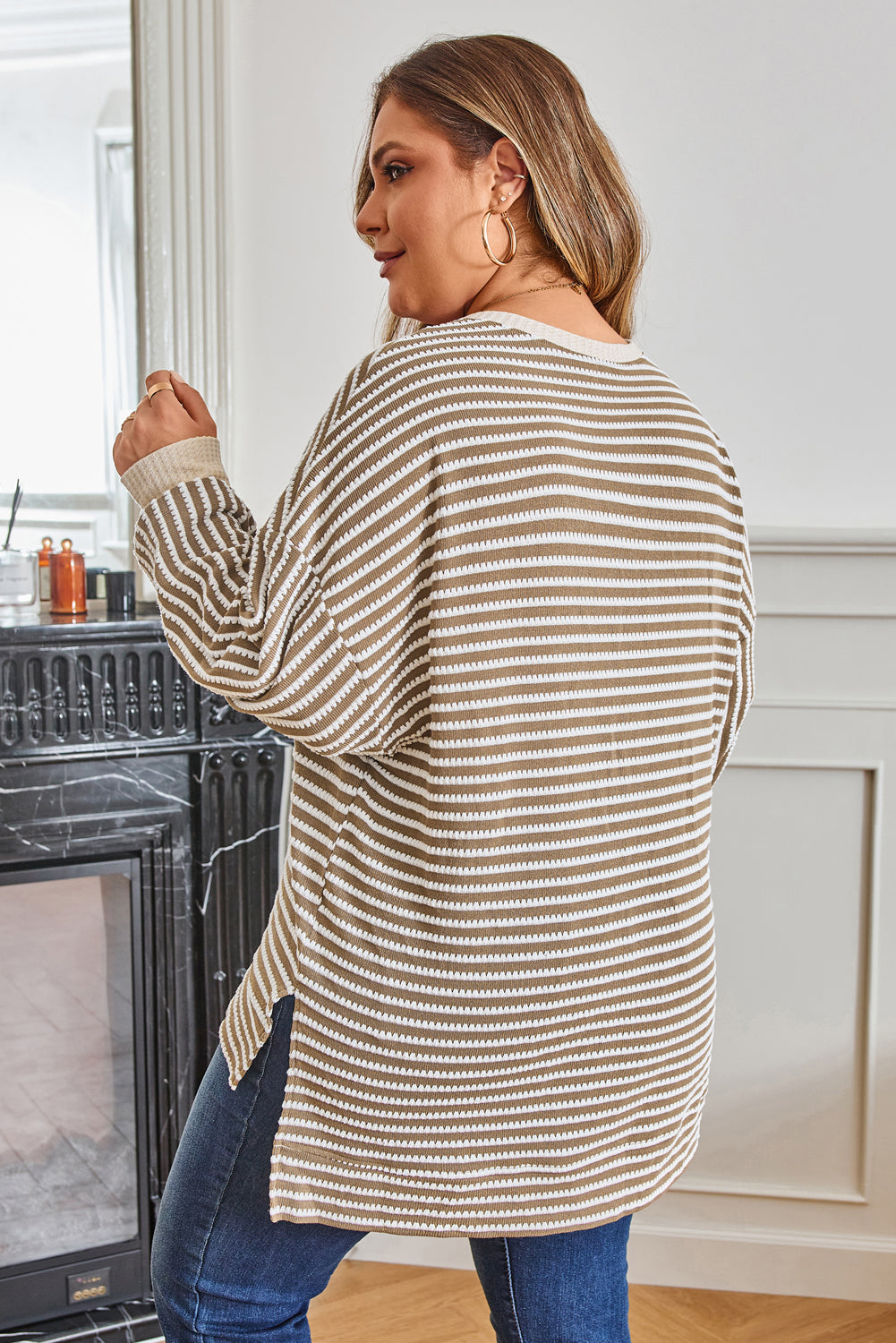 Lilianna Sleeve High Low PLUS Top LuxuryLifeWay Online Store