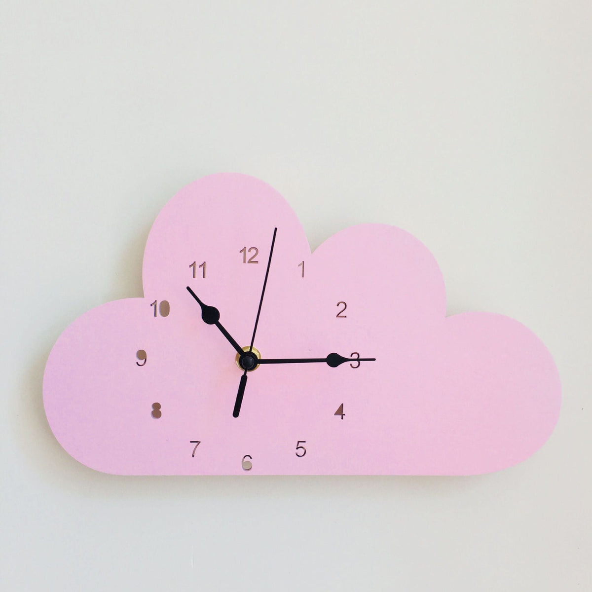 Creative Nursery Wall Clock PearlNestDecor.com