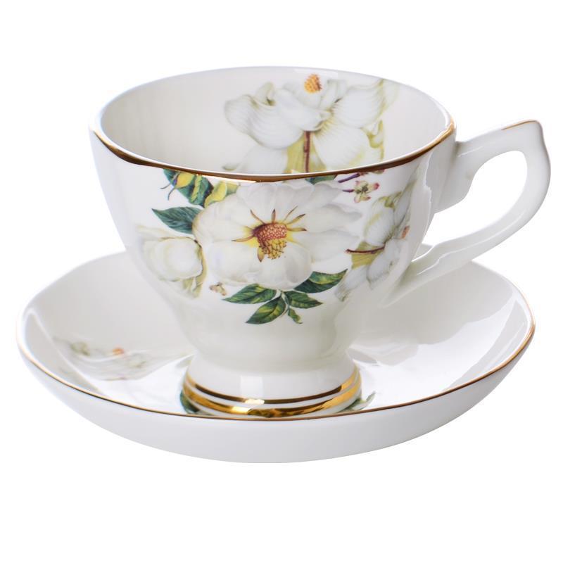 European Classic Series Bone China Coffee Cup LadyShow.Store