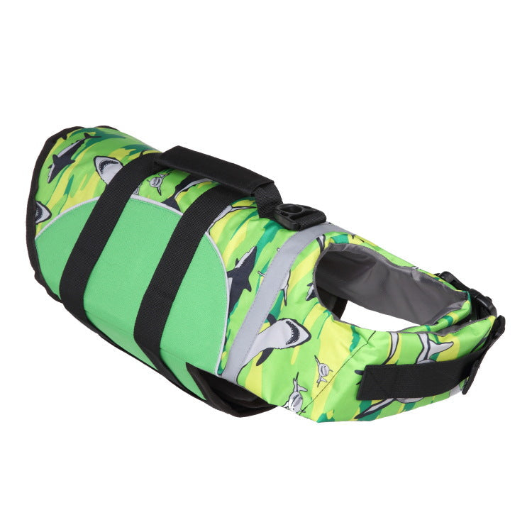 Mermaid Shark Pet Dog Swimming Life Vest Adjustable Dog Life Jacket for Small Large Pet Dog Summer Dog Life Aid Vest Swimwear Pets Fashion