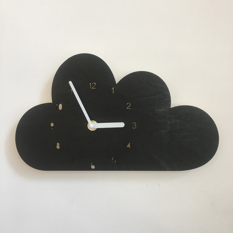 Creative Nursery Wall Clock PearlNestDecor.com