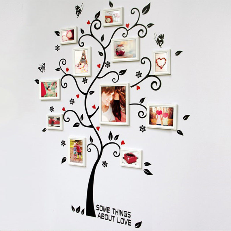 DIY Family Photo Frame Tree Wall Stickers Home Decor Room Room Wall Stickers Wall Decals Poster House Decoration Wall Stickers PearlNestDecor.com