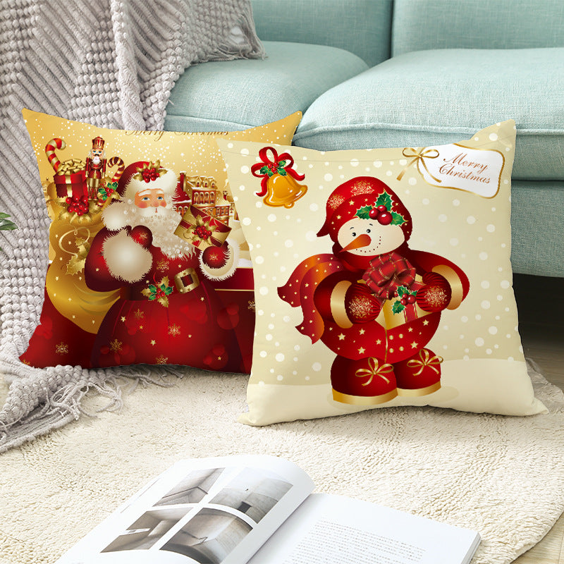 Sofa cushion pillow case