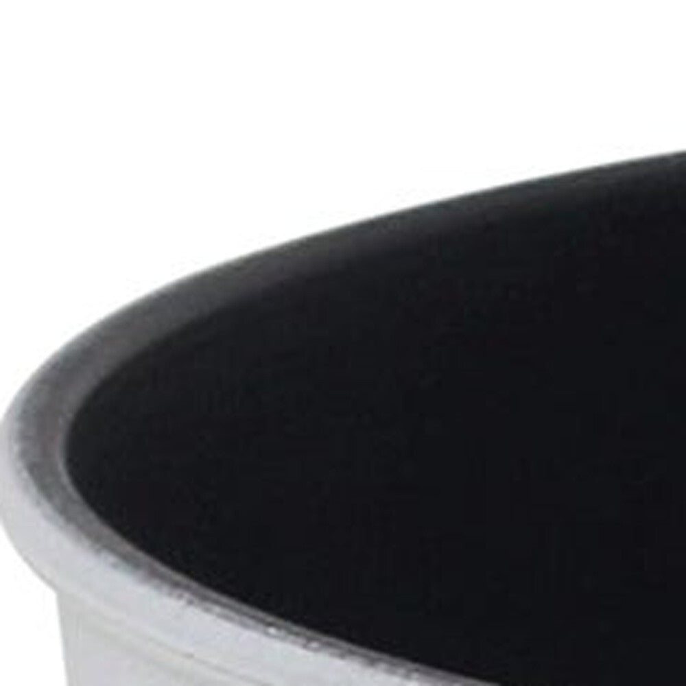 11" White Recycled Plastic Indoor Outdoor Round Pot Planter LuxuryLifeWay Online Store