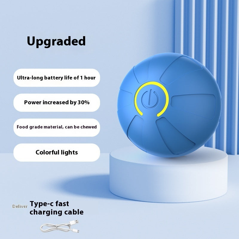 Pets Electric Jumping Ball Automatic Dog-teasing Luminous Pet Products Pets Dogs Training Products Ball Toys For Dogs Resistance Pets Fashion