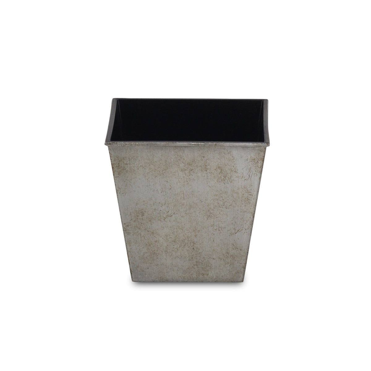 5" Gray Recycled Plastic Indoor Outdoor Square Pot Planter LuxuryLifeWay Online Store