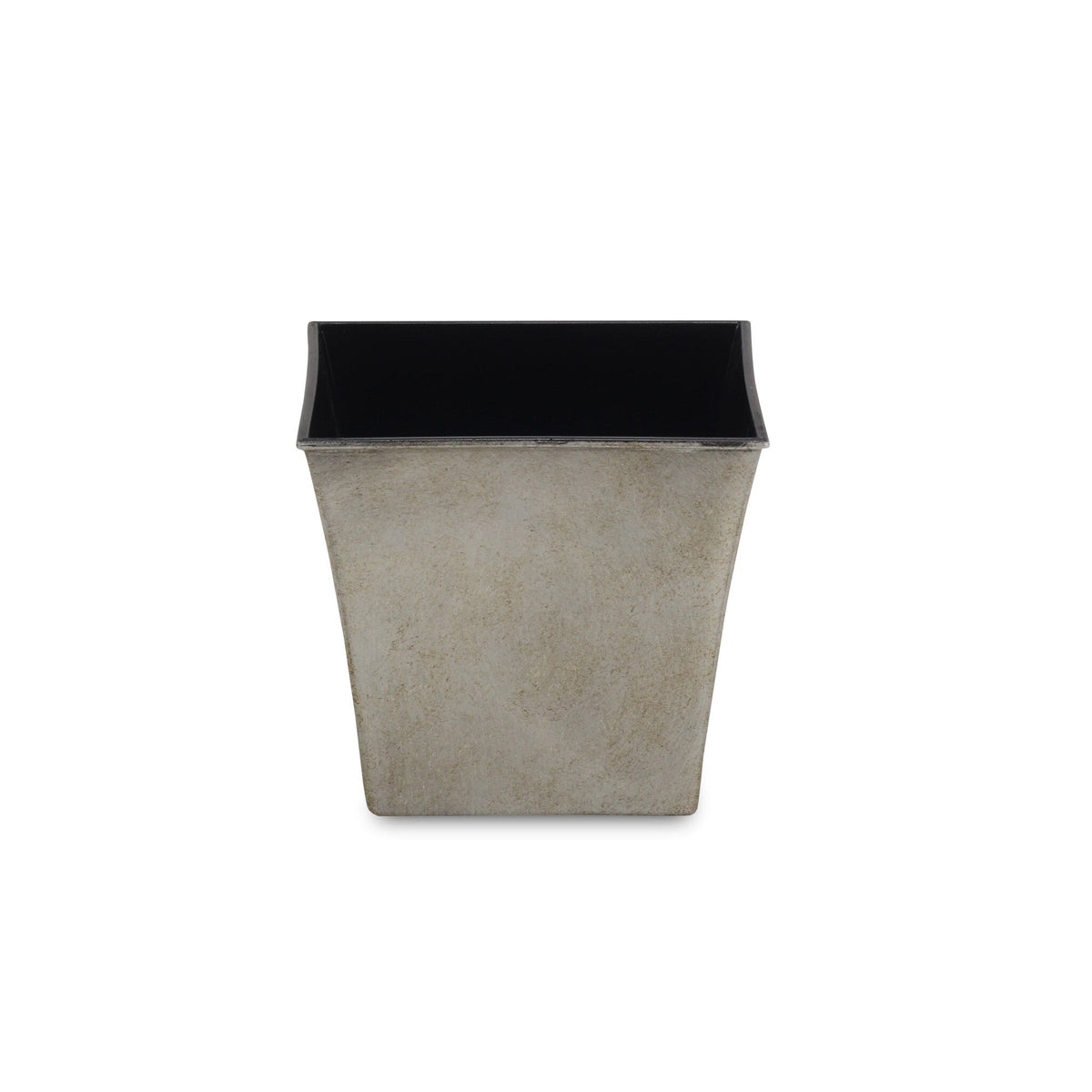7" Gray Recycled Plastic Indoor Outdoor Square Pot Planter LuxuryLifeWay Online Store