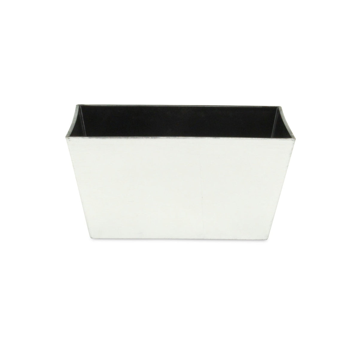 8" Silver Recycled Plastic Indoor Outdoor Rectangular Planter Box LuxuryLifeWay Online Store