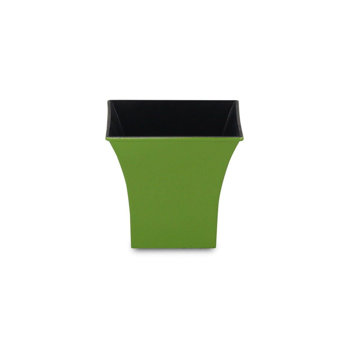 5" Lime Green Recycled Plastic Indoor Outdoor Square Pot Planter LuxuryLifeWay Online Store