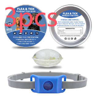 Pet Insect Repellent Button Collar Capsule Suit Pets Fashion