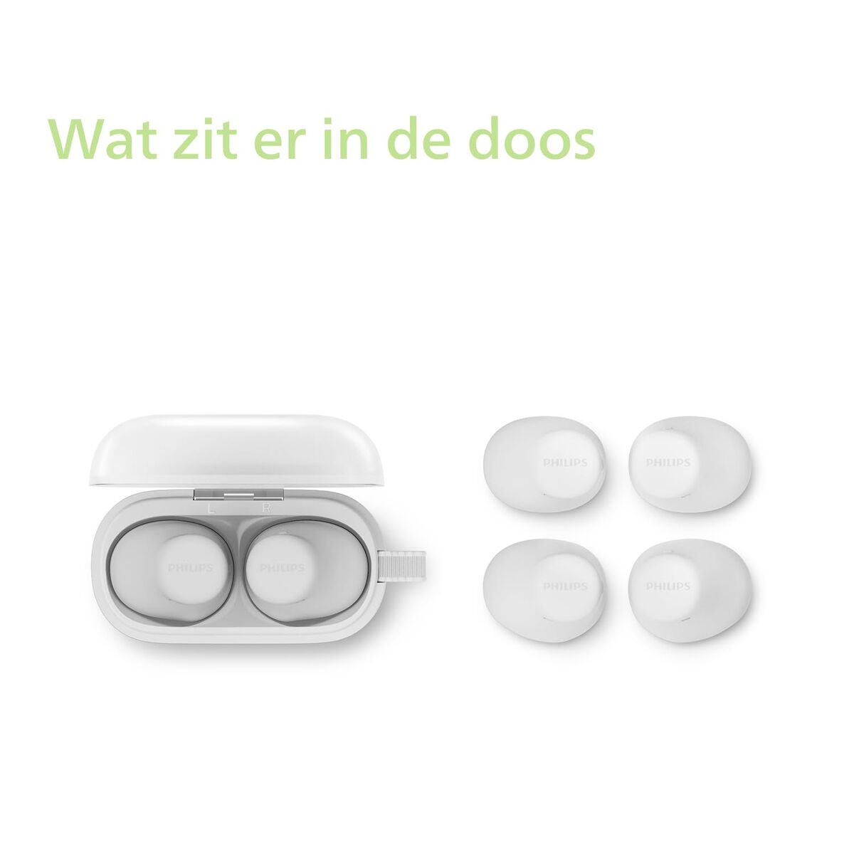 Headphones Philips TAT2149WT White LuxuryLifeWay Online Store