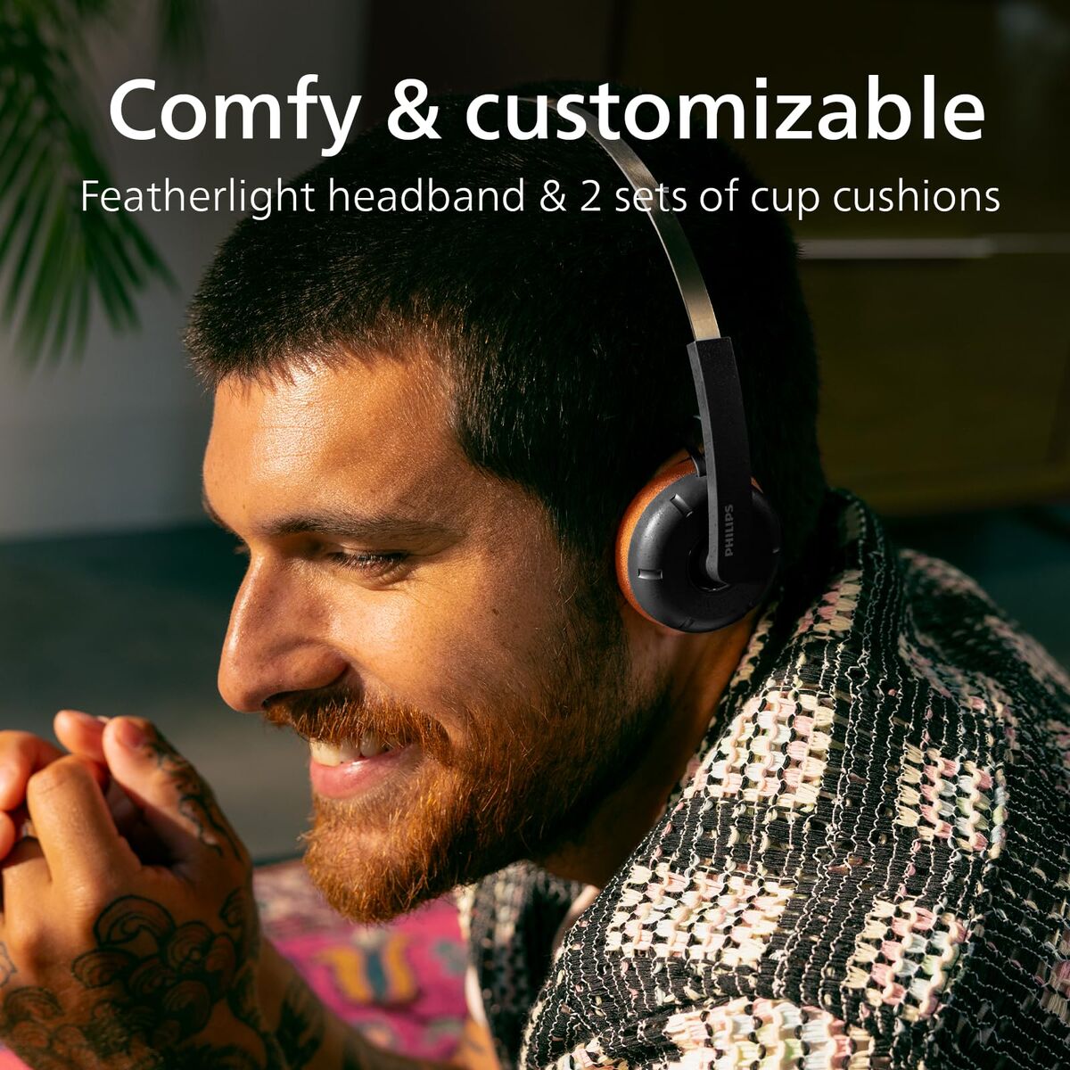 Headphones Philips TAH2000BK Black LuxuryLifeWay Online Store