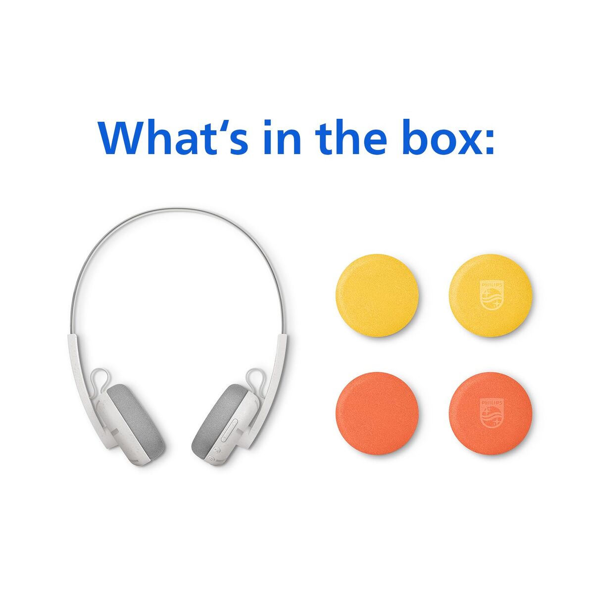Headphones Philips TAH2000WT White LuxuryLifeWay Online Store