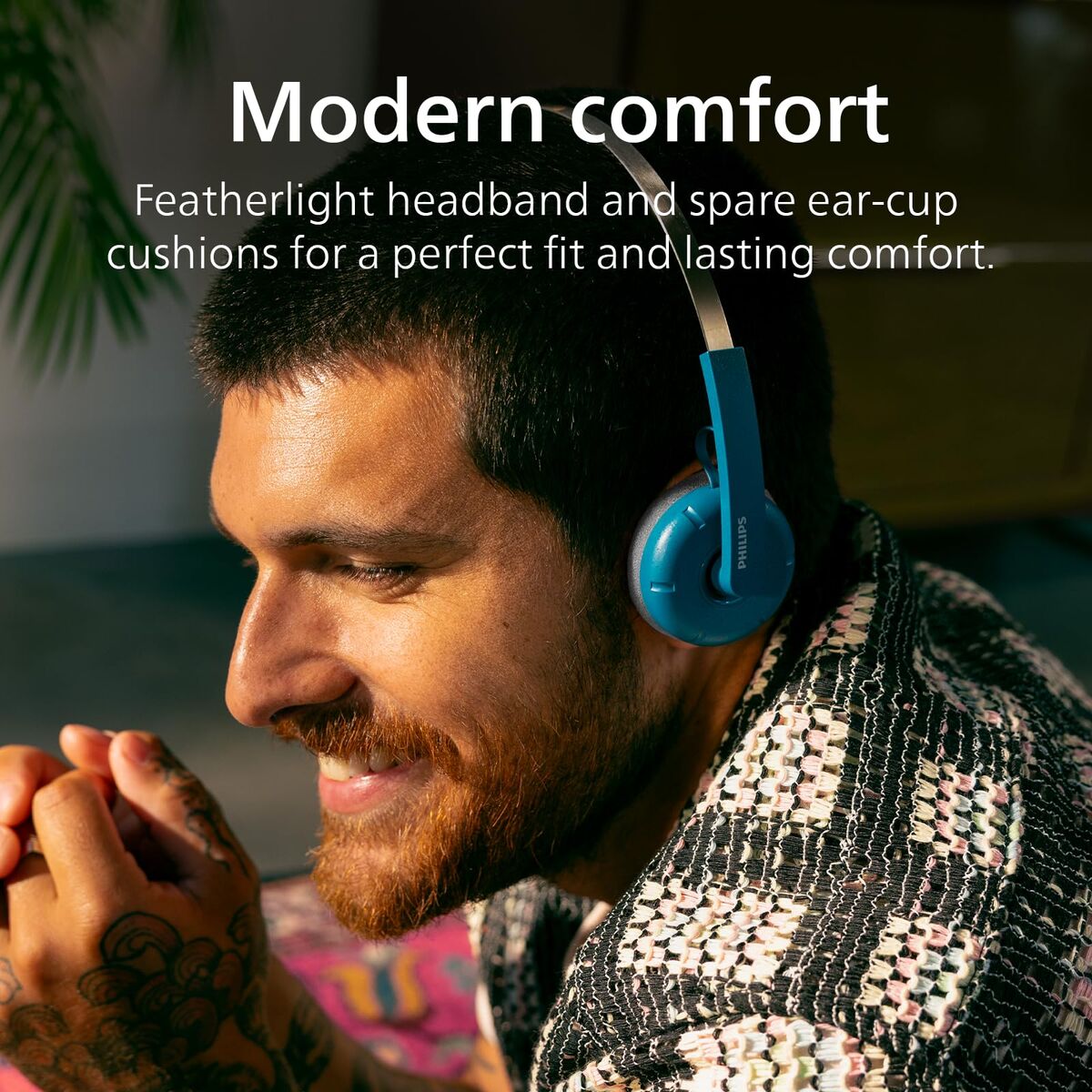 Headphones Philips TAH2000TL Turquoise LuxuryLifeWay Online Store