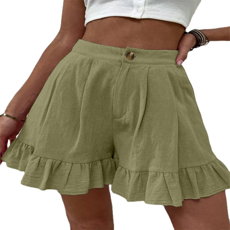 Loose-fitting Shorts High-waisted Shorts For Women NorixaFashion.com